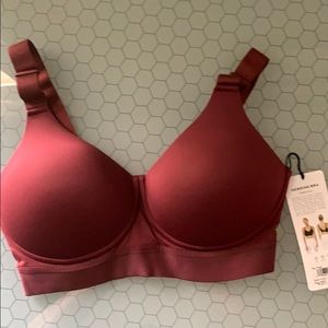 Alo Yoga Black Cherry Heroine Bra
